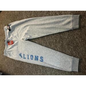 Ultra Game NFL Team Apparel Grey Men's Sweatpants Lions